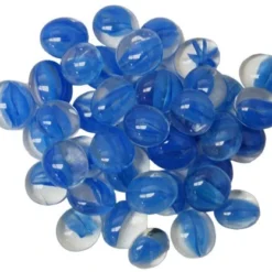 Glass Gaming Stones: Catseye Dark Blue
