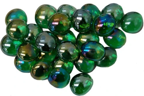 Gaming Stones: Crystal Iridized Green 4 Gaming Stones: Crystal Iridized Green - Image 2