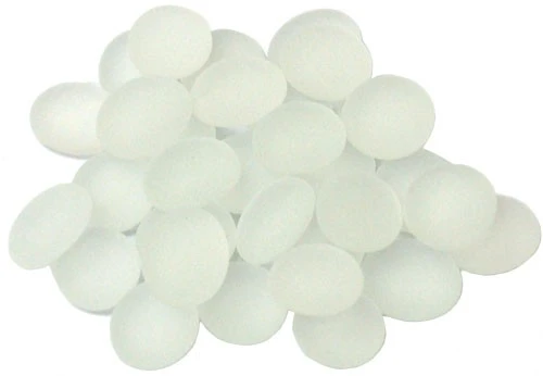 Glass Gaming Stones: Crystal Frosted Clear 3 Glass Gaming Stones: Crystal Frosted Clear