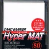 White Hyper Mat (80) Sleeves -game Shop kmc hm1560