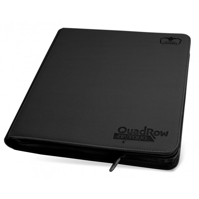 Quadrow Zipfolio Xenoskin Black Binder 3 Quadrow Zipfolio Xenoskin Black Binder